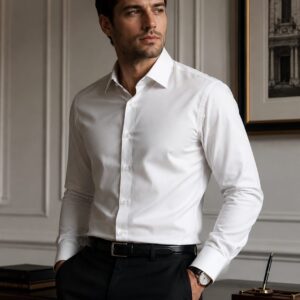 Slim fit shirt — White