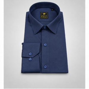 Slim fit shirt — Dark Blue