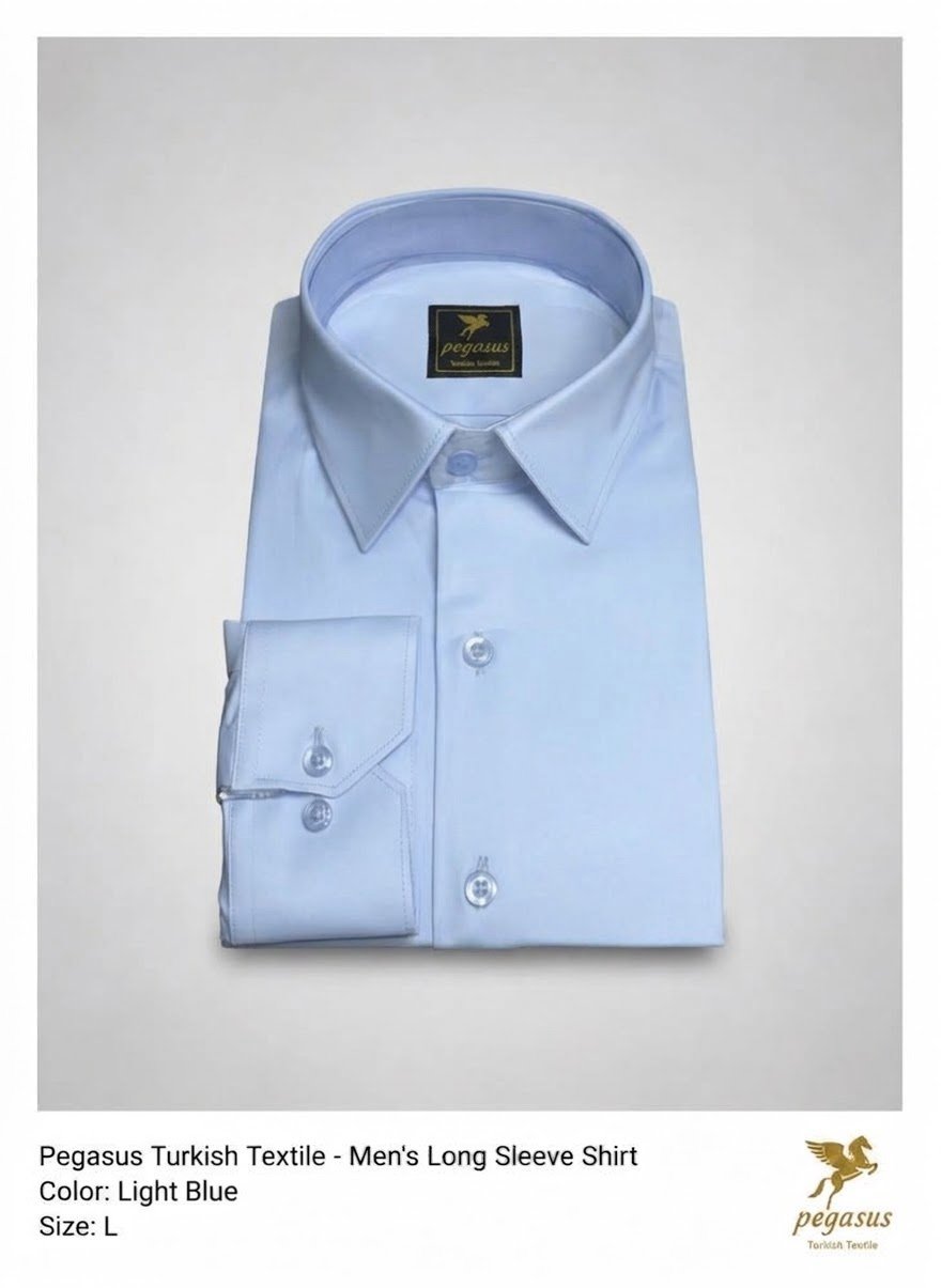 Slim fit shirt — Light Blue