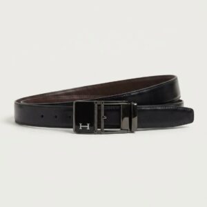 Reversible leather belt — Black & Brown