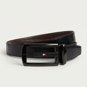 Reversible leather belt — Black & Brown