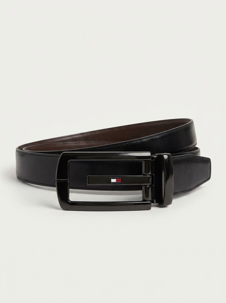 Reversible leather belt — Black & Brown