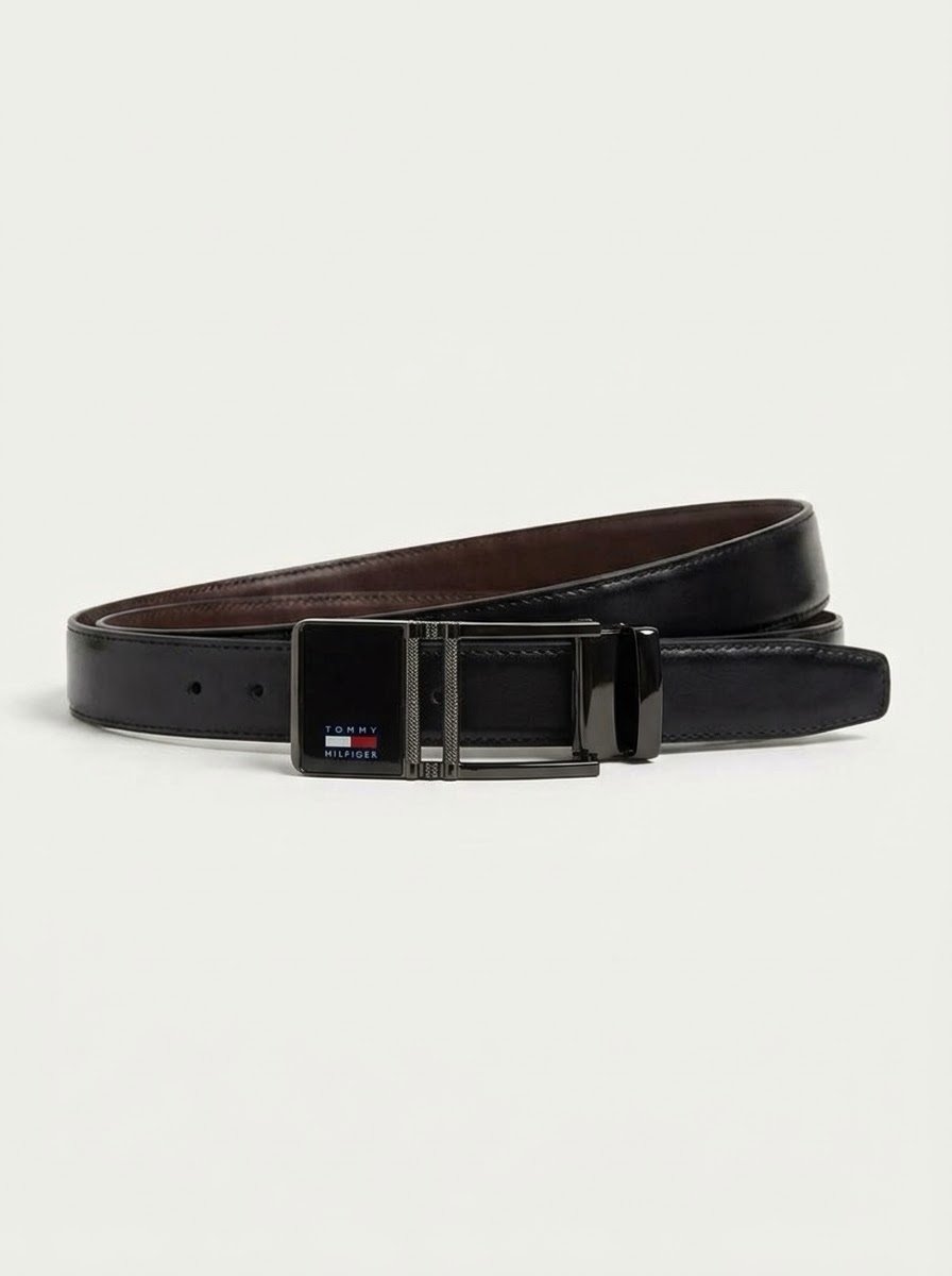 Reversible leather belt — Black & Brown