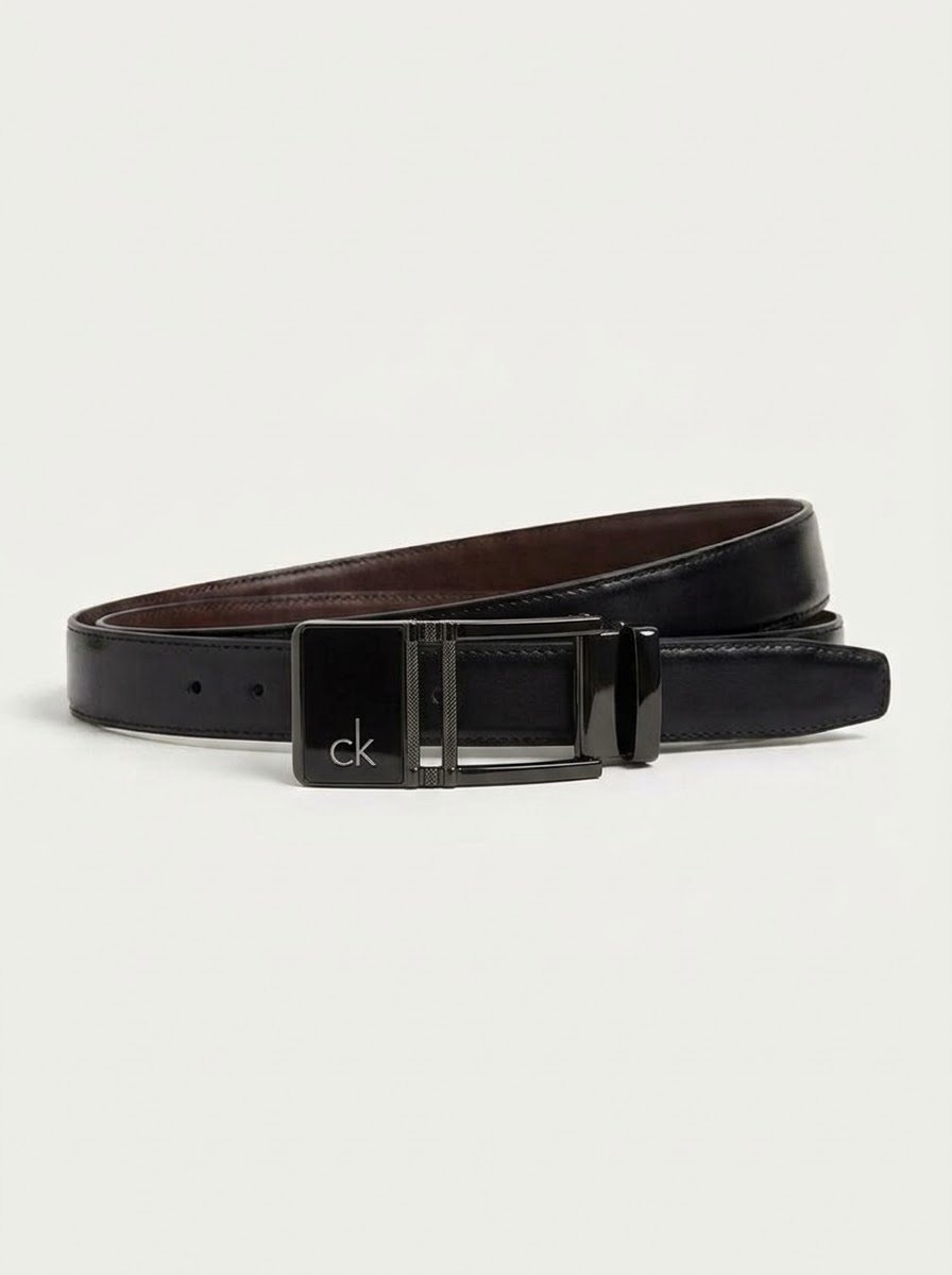Reversible leather belt — Black & Brown