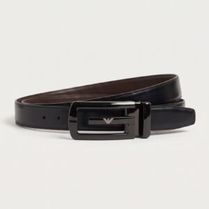 Reversible leather belt — Black & Brown